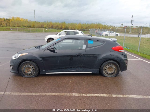 12719834 :رقم المزاد ، KMHTC6AE7HU304511 vin ، 2017 Hyundai Veloster Turbo مزاد بيع