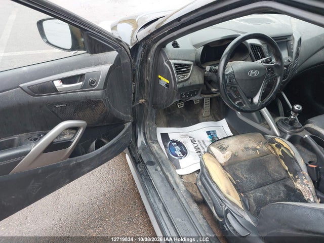 12719834 :رقم المزاد ، KMHTC6AE7HU304511 vin ، 2017 Hyundai Veloster Turbo مزاد بيع