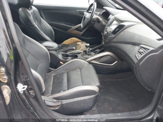 12719834 :رقم المزاد ، KMHTC6AE7HU304511 vin ، 2017 Hyundai Veloster Turbo مزاد بيع