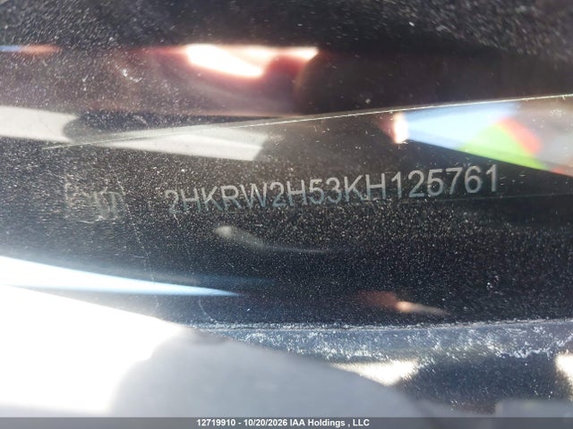 12719910 :رقم المزاد ، 2HKRW2H53KH125761 vin ، 2019 Honda Cr-v مزاد بيع