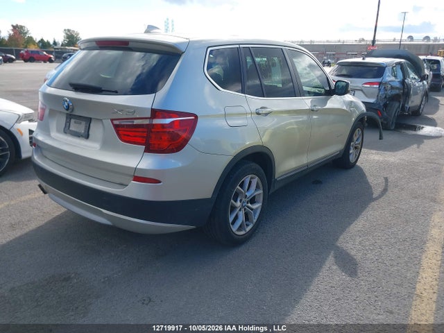 2011 Bmw X3 Xdrive28i მანქანა იყიდება აუქციონზე, vin: 5UXWX5C56BL713530, აუქციონის ნომერი: 12719917