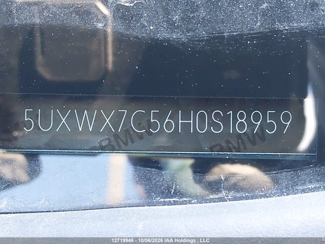 5UXWX7C56H0S18959 BMW X3 Xdrive35i