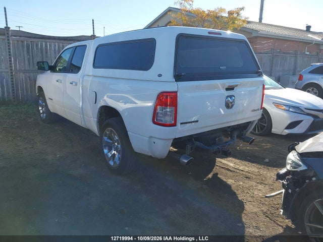 Aukcja sprzedaży 2019 Ram 1500 Big Horn, vin: 1C6SRFBT2KN556493, numer aukcji: 12719994