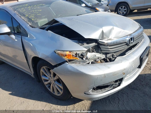 2012 Honda Civic Ex-l მანქანა იყიდება აუქციონზე, vin: 2HGFB2F99CH117874, აუქციონის ნომერი: 12720070