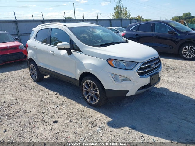 12720094 :رقم المزاد ، MAJ6P1WL2JC208576 vin ، 2018 Ford Ecosport Titanium مزاد بيع