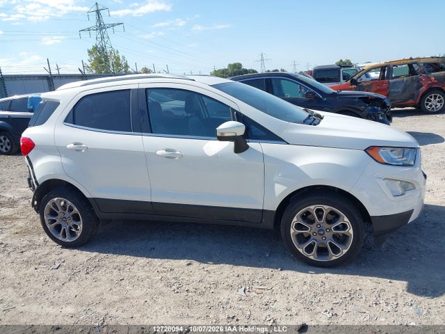 12720094 :رقم المزاد ، MAJ6P1WL2JC208576 vin ، 2018 Ford Ecosport Titanium مزاد بيع