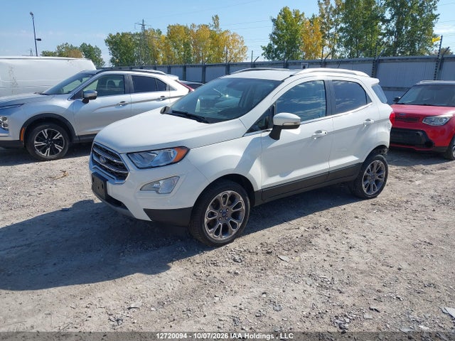 12720094 :رقم المزاد ، MAJ6P1WL2JC208576 vin ، 2018 Ford Ecosport Titanium مزاد بيع