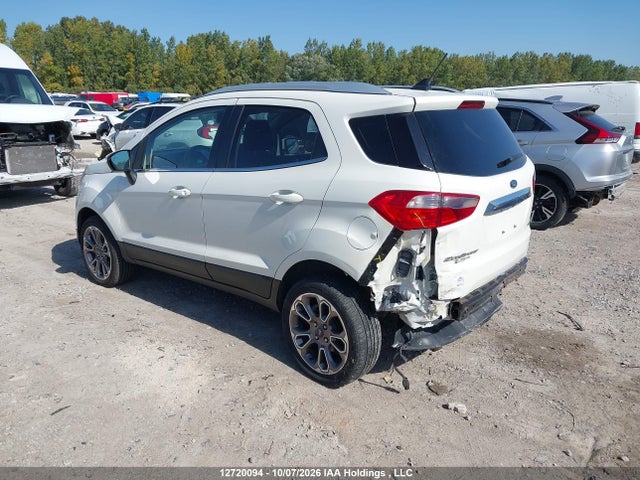 12720094 :رقم المزاد ، MAJ6P1WL2JC208576 vin ، 2018 Ford Ecosport Titanium مزاد بيع
