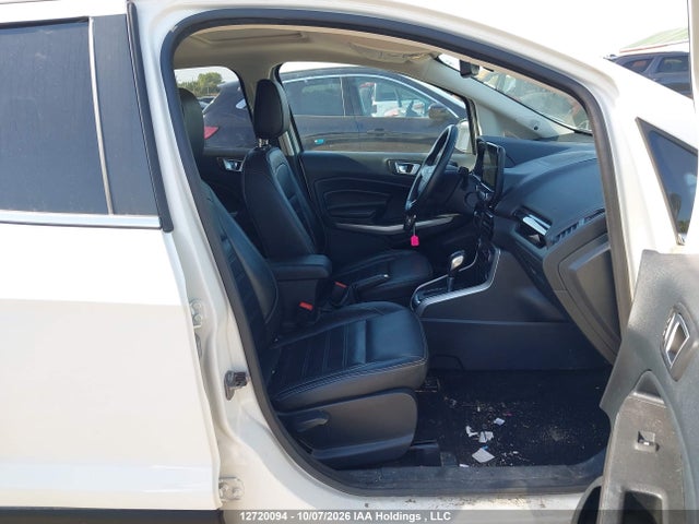 12720094 :رقم المزاد ، MAJ6P1WL2JC208576 vin ، 2018 Ford Ecosport Titanium مزاد بيع
