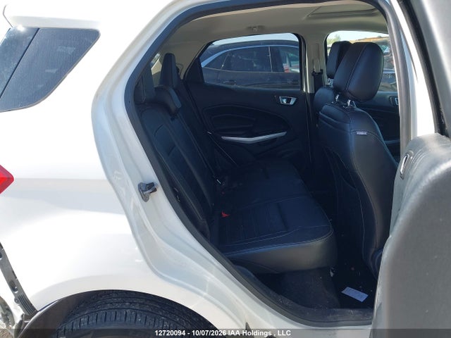 12720094 :رقم المزاد ، MAJ6P1WL2JC208576 vin ، 2018 Ford Ecosport Titanium مزاد بيع