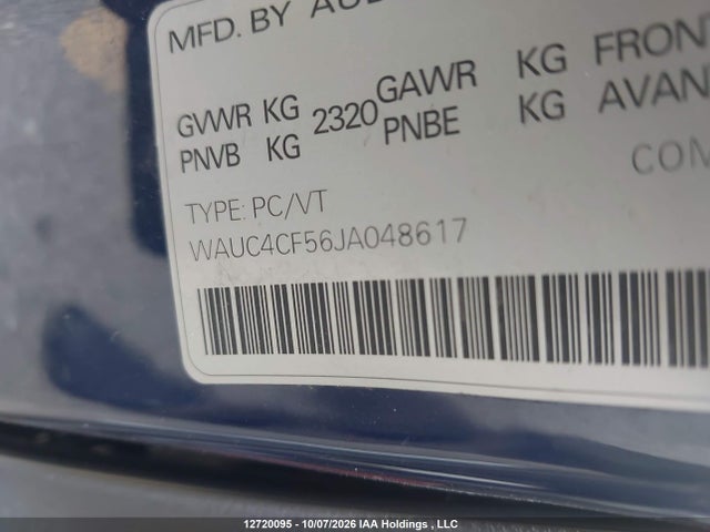 Продаж на аукціоні авто 2018 Audi S5 3.0t Technik, vin: WAUC4CF56JA048617, номер лоту: 12720095