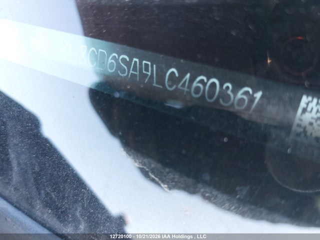 12720100 :رقم المزاد ، KL8CD6SA9LC460361 vin ، 2020 Chevrolet Spark 1lt مزاد بيع