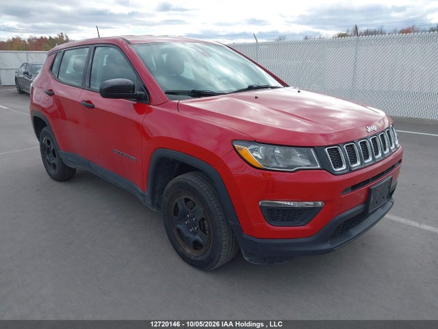 12720146 :رقم المزاد ، 3C4NJDAB9JT209834 vin ، 2018 Jeep Compass Sport مزاد بيع