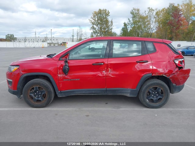 12720146 :رقم المزاد ، 3C4NJDAB9JT209834 vin ، 2018 Jeep Compass Sport مزاد بيع