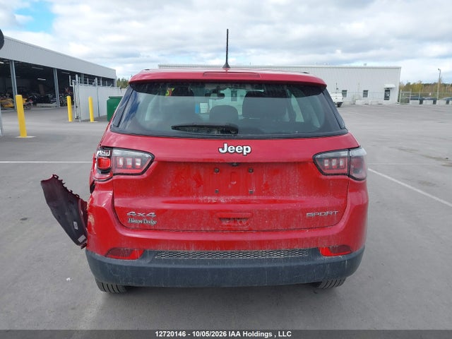 12720146 :رقم المزاد ، 3C4NJDAB9JT209834 vin ، 2018 Jeep Compass Sport مزاد بيع