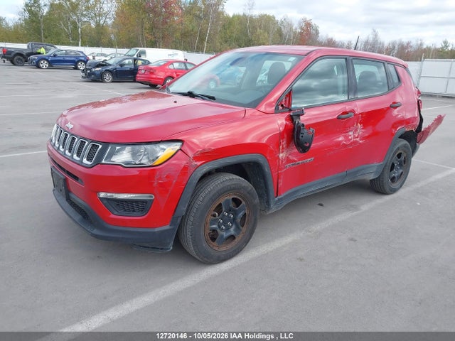 12720146 :رقم المزاد ، 3C4NJDAB9JT209834 vin ، 2018 Jeep Compass Sport مزاد بيع