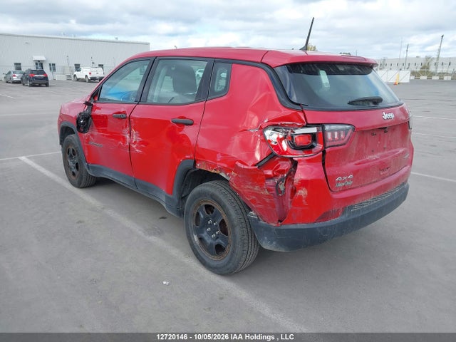 12720146 :رقم المزاد ، 3C4NJDAB9JT209834 vin ، 2018 Jeep Compass Sport مزاد بيع
