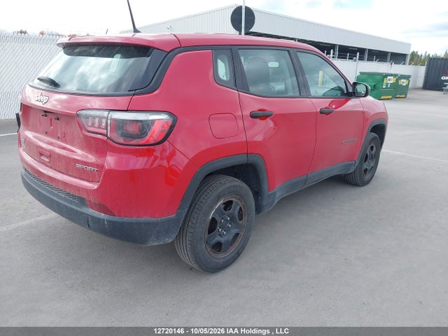 12720146 :رقم المزاد ، 3C4NJDAB9JT209834 vin ، 2018 Jeep Compass Sport مزاد بيع