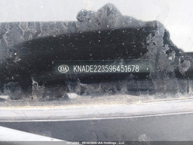 2009 Kia Rio Ex/ex-convenience მანქანა იყიდება აუქციონზე, vin: KNADE223596451678, აუქციონის ნომერი: 12712065