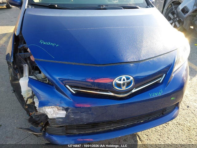 12716847 :رقم المزاد ، JTDZN3EU9D3216228 vin ، 2013 Toyota Prius V مزاد بيع