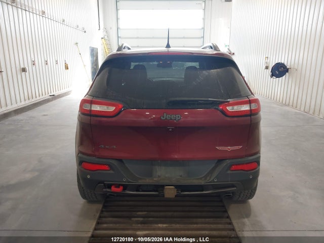 2018 Jeep Cherokee Trailhawk მანქანა იყიდება აუქციონზე, vin: 1C4PJMBX8JD613782, აუქციონის ნომერი: 12720180