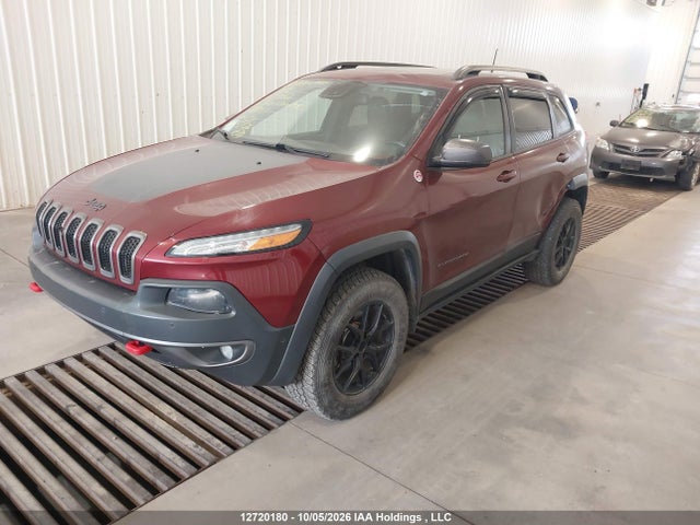 2018 Jeep Cherokee Trailhawk მანქანა იყიდება აუქციონზე, vin: 1C4PJMBX8JD613782, აუქციონის ნომერი: 12720180