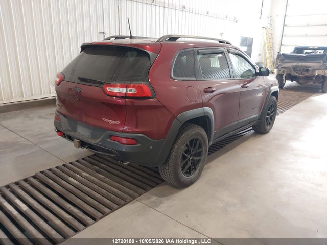 2018 Jeep Cherokee Trailhawk მანქანა იყიდება აუქციონზე, vin: 1C4PJMBX8JD613782, აუქციონის ნომერი: 12720180