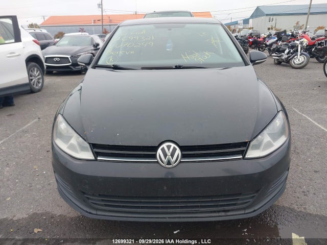 12699321 :رقم المزاد ، 3VW117AU1GM070249 vin ، 2016 Volkswagen Golf 1.8 Tsi Comfortline/1.8 Tsi Highline/1.8 Tsi Trendline مزاد بيع
