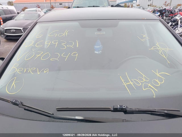 12699321 :رقم المزاد ، 3VW117AU1GM070249 vin ، 2016 Volkswagen Golf 1.8 Tsi Comfortline/1.8 Tsi Highline/1.8 Tsi Trendline مزاد بيع