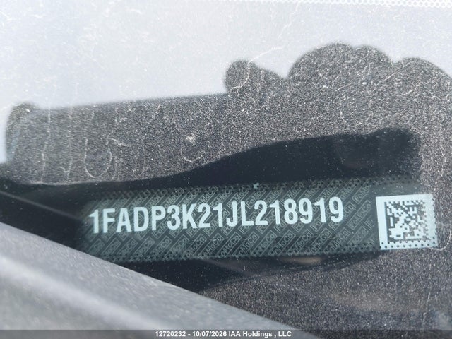 Ford FOCUS SE 2018 1FADP3K21JL218919 Image 20