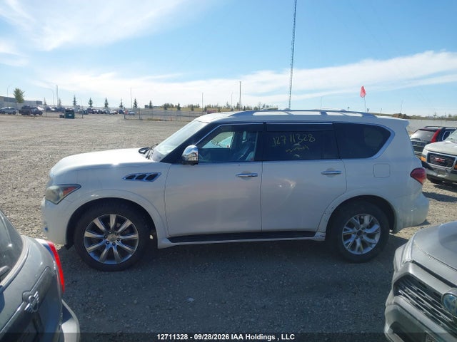 12711328 :رقم المزاد ، JN8AZ2NE8C9021483 vin ، 2012 Infiniti Qx56 7-passenger مزاد بيع