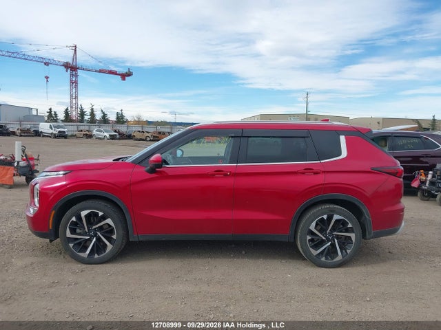 12708999 :رقم المزاد ، JA4J4UA8XNZ618993 vin ، 2022 Mitsubishi Outlander Le/le Premium/se/sel مزاد بيع