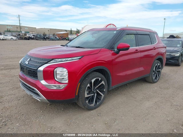 12708999 :رقم المزاد ، JA4J4UA8XNZ618993 vin ، 2022 Mitsubishi Outlander Le/le Premium/se/sel مزاد بيع