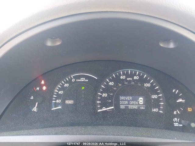 2008 Toyota Camry Hybrid მანქანა იყიდება აუქციონზე, vin: 4T1BB46K08U047631, აუქციონის ნომერი: 12711747