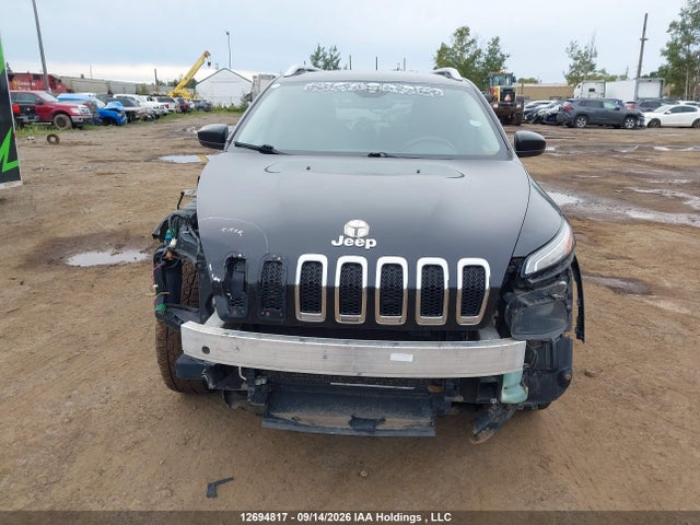 12694817 :رقم المزاد ، 1C4PJMCS3EW168171 vin ، 2014 Jeep Cherokee North مزاد بيع