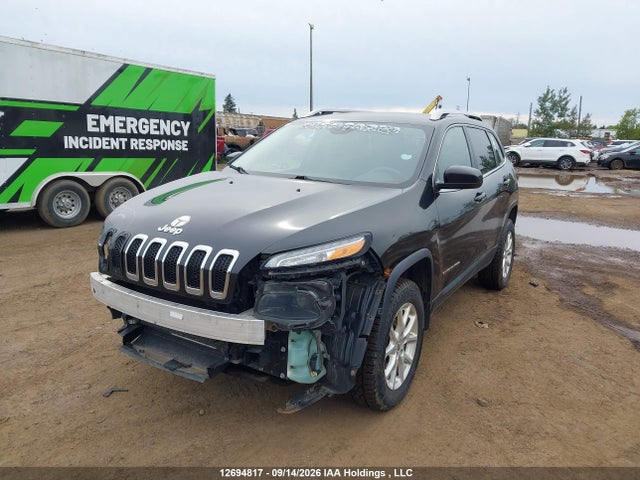 12694817 :رقم المزاد ، 1C4PJMCS3EW168171 vin ، 2014 Jeep Cherokee North مزاد بيع