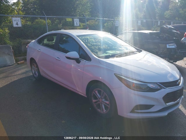 12696217 :رقم المزاد ، 3G1BE5SM7GS598185 vin ، 2016 Chevrolet Cruze Lt Auto مزاد بيع