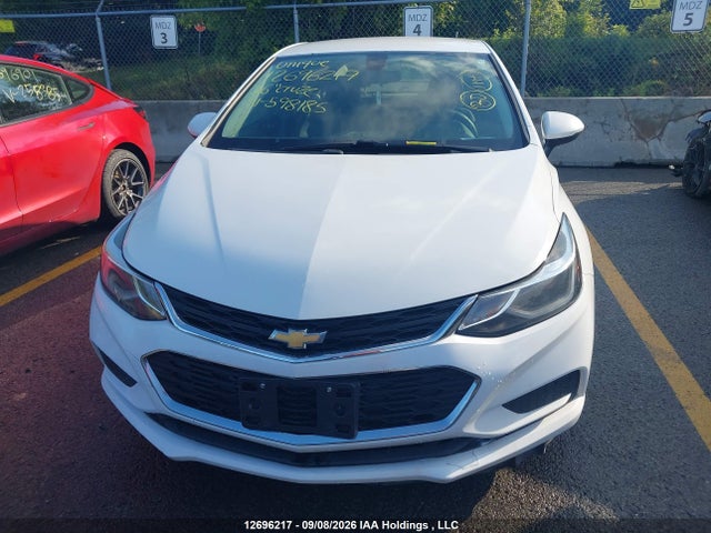 12696217 :رقم المزاد ، 3G1BE5SM7GS598185 vin ، 2016 Chevrolet Cruze Lt Auto مزاد بيع
