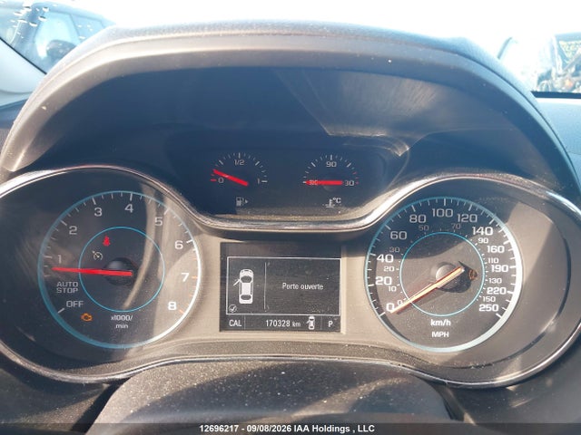 12696217 :رقم المزاد ، 3G1BE5SM7GS598185 vin ، 2016 Chevrolet Cruze Lt Auto مزاد بيع