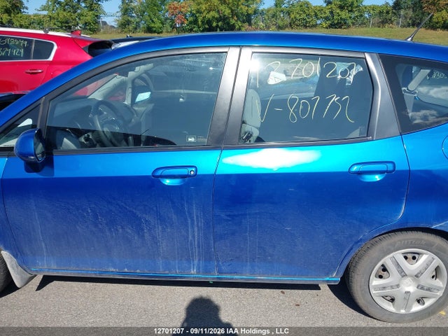 2008 Honda Fit Dx მანქანა იყიდება აუქციონზე, vin: JHMGD38238S807752, აუქციონის ნომერი: 12701207
