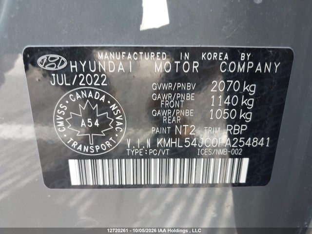 Продажа на аукционе авто 2023 Hyundai Sonata N Line, vin: KMHL54JC0PA254841, номер лота: 12720261