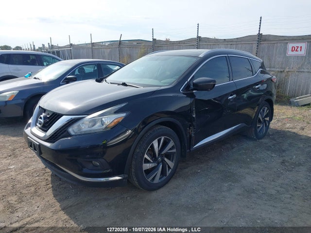 5N1AZ2MH0HN191855 Nissan Murano S/sl/sv/platinum