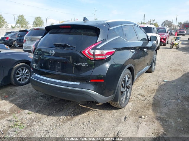 5N1AZ2MH0HN191855 Nissan Murano S/sl/sv/platinum