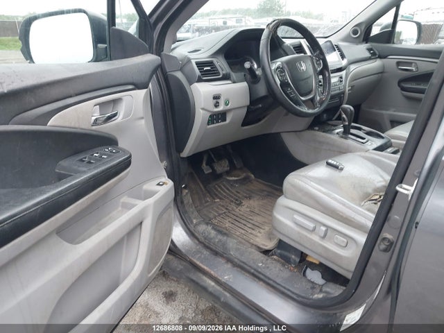 2017 Honda Ridgeline Ex-l მანქანა იყიდება აუქციონზე, vin: 5FPYK3F55HB502752, აუქციონის ნომერი: 12686808