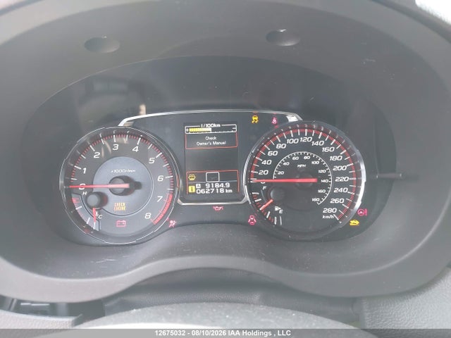 2019 Subaru Wrx მანქანა იყიდება აუქციონზე, vin: JF1VA1A65K9828416, აუქციონის ნომერი: 12675032
