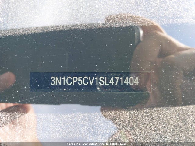 2025 Nissan Kicks Play Sv Cvt მანქანა იყიდება აუქციონზე, vin: 3N1CP5CV1SL471404, აუქციონის ნომერი: 12703445