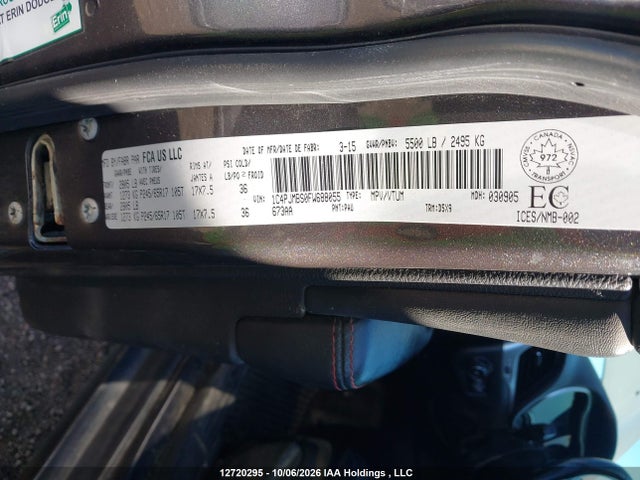 Aukcja sprzedaży 2015 Jeep Cherokee Trailhawk, vin: 1C4PJMBS0FW688055, numer aukcji: 12720295