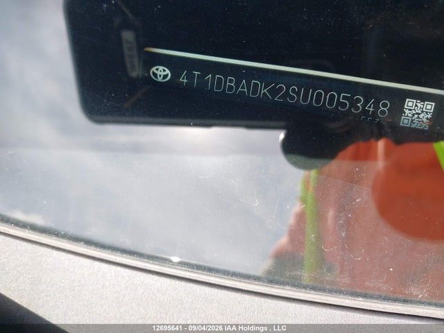 12695641 :رقم المزاد ، 4T1DBADK2SU005348 vin ، 2025 Toyota Camry Xse مزاد بيع