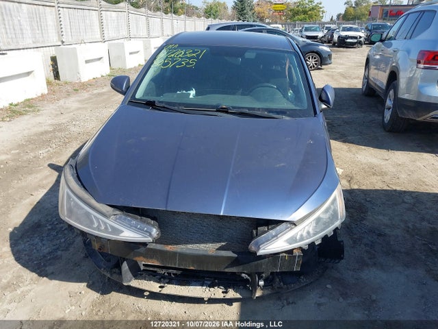12720321 :رقم المزاد ، KMHD84LF4KU805735 vin ، 2019 Hyundai Elantra Sel/value/limited مزاد بيع