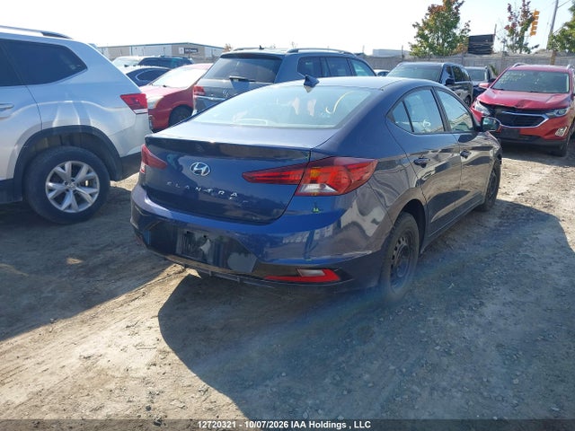 12720321 :رقم المزاد ، KMHD84LF4KU805735 vin ، 2019 Hyundai Elantra Sel/value/limited مزاد بيع